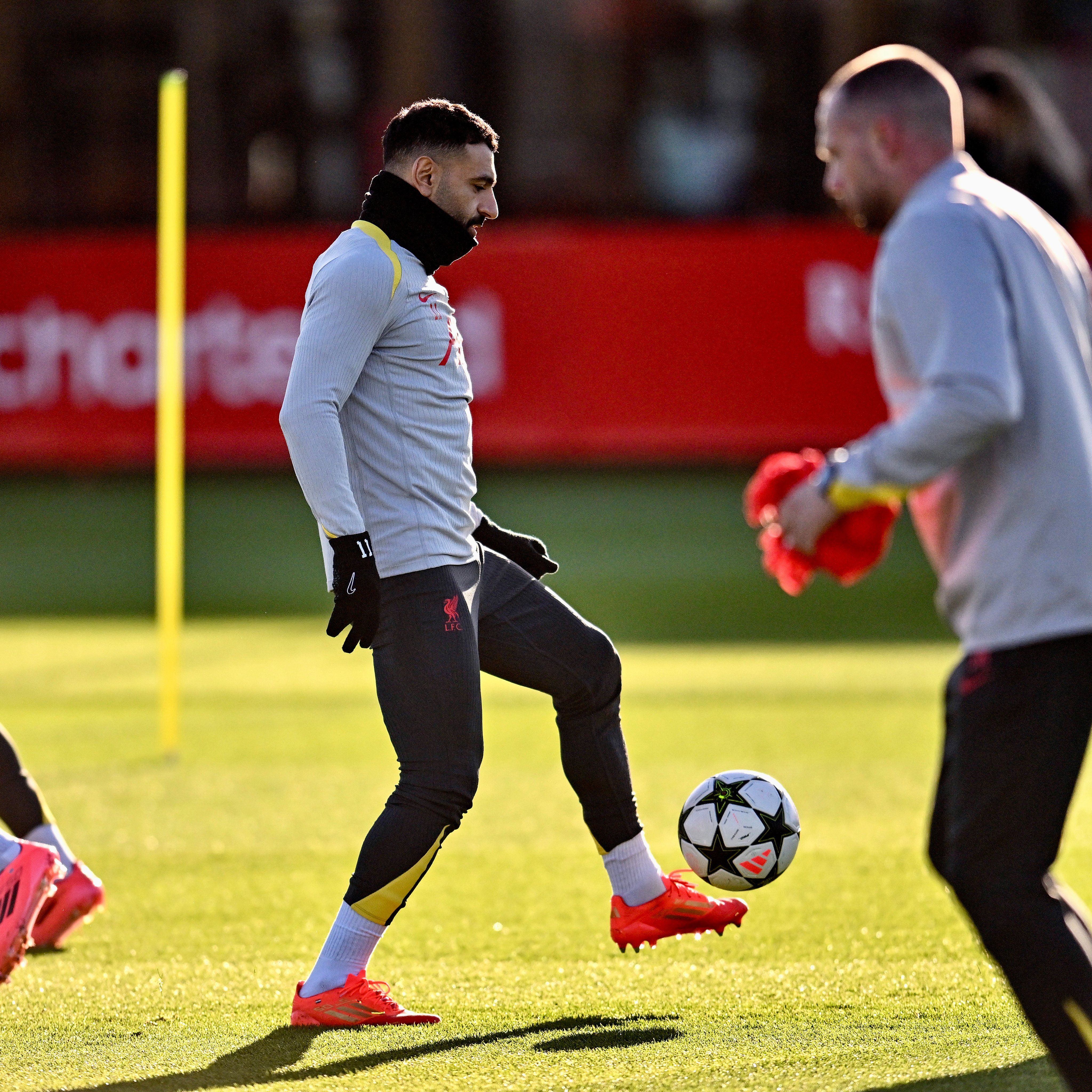 Salah in training.