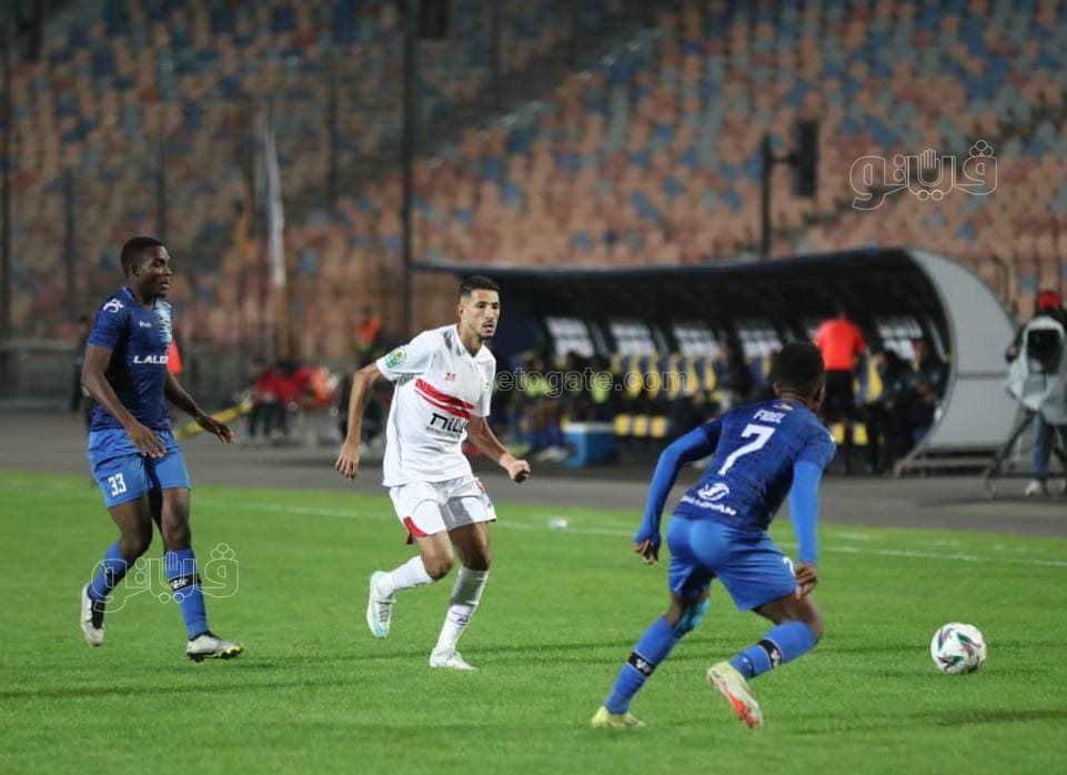 مباراة الزمالك وبلاك بولز في الكونفيدرالية الأفريقية