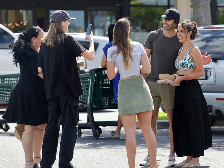 Justin Baldoni Takes Pictures with Fans in Maui Amid Blake Lively Lawsuit