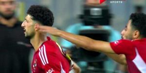 وسام أبو علي يضع الأهلي في المقدمة أمام المصري بالدوري «فيديو»