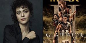 بسبب إسرائيل، حذف مشاهد الممثلة المصرية الفلسطينية مي القلماوي من فيلم Gladiator II - أخبار كلمتك