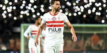 تدريبات منفردة لعبد الله السعيد قبل مران الزمالك - أخبار كلمتك