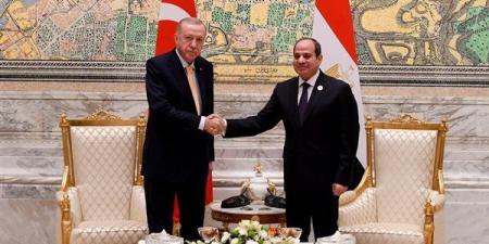 قمة مصرية تركية، السيسي وأردوغان يؤكدان مواصلة تعزيز التعاون الاقتصادي والاستثماري - أخبار كلمتك