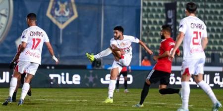 التعادل 2-2 يستمر بين الزمالك وطلائع الجيش بعد 75 دقيقة - أخبار كلمتك