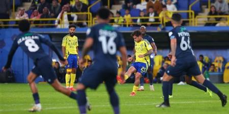 الدوري السعودي، النصر يحول تأخره أمام الأخدود للتقدم 2-1 في الشوط الأول (فيديو) - أخبار كلمتك