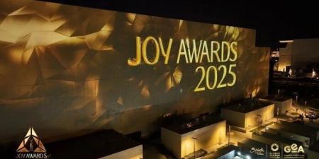 مشاهير العرب - موعد حفل Joy Awards 2025 والقناة الناقلة - أخبار كلمتك