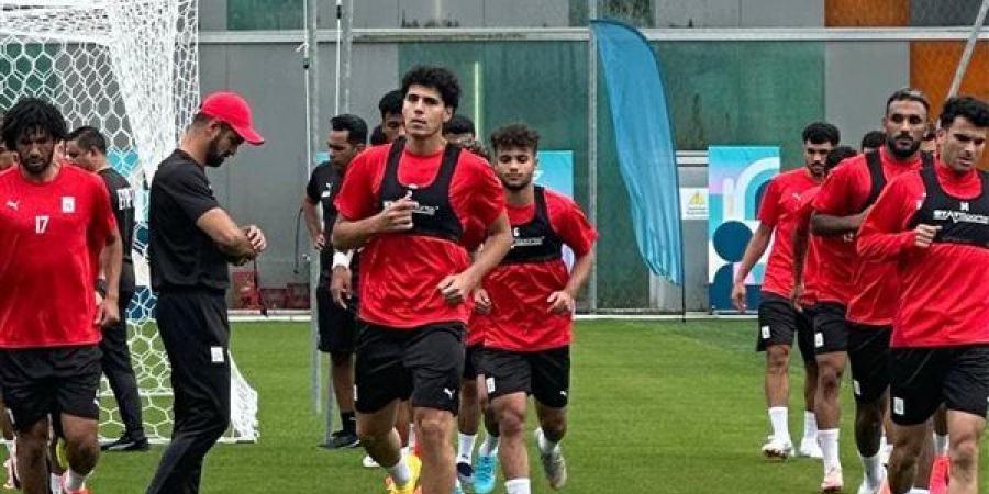 تنافس قوي بين لاعبي المنتخب الأوليمبي لحجز مكان بالتشكيل الأساسي أمام الدومينيكان (صور)