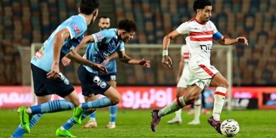 عمر جابر يحصد جائزة رجل مباراة الزمالك وبيراميدز