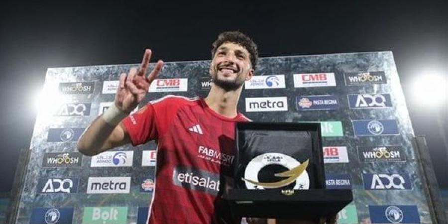 وسام أبو علي أفضل لاعب بمباراة الأهلي والمصري