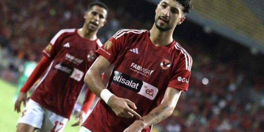 وسام أبو علي أفضل لاعب في مباراة الأهلي والمصري