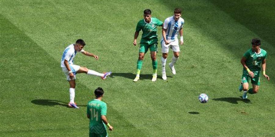 أولمبياد باريس، العراق يتعادل مع الأرجنتين 1-1 في الشوط الأول