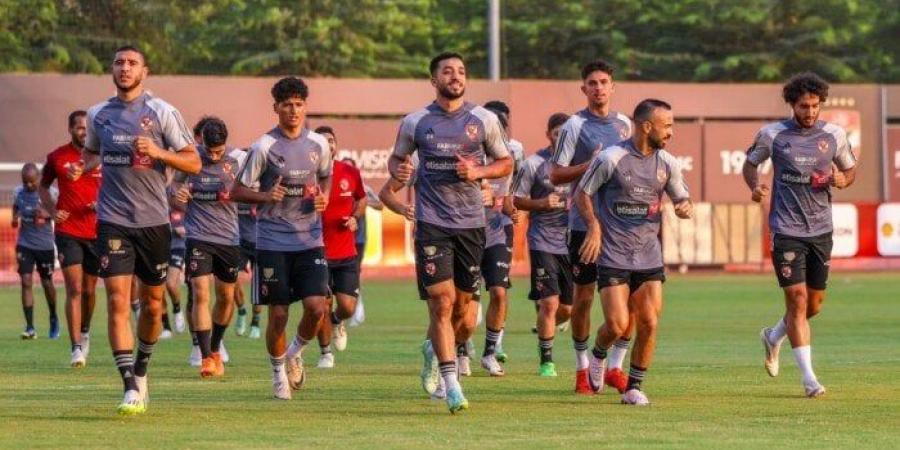 الأهلي يختتم استعداداته لمباراة سيراميكا كليوباترا في الدوري الممتاز «صور»