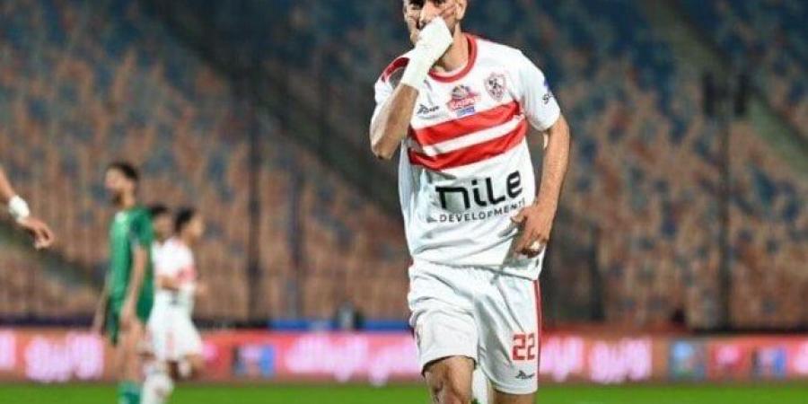 ناصر ماهر يحصد جائزة أفضل لاعب في مباراة الزمالك والجونة - أخبار كلمتك