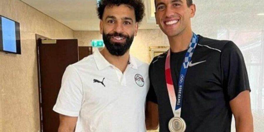 محمد صلاح يهنئ أحمد الجندي بعد ذهبية أولمبياد باريس 2024 «صورة» - أخبار كلمتك