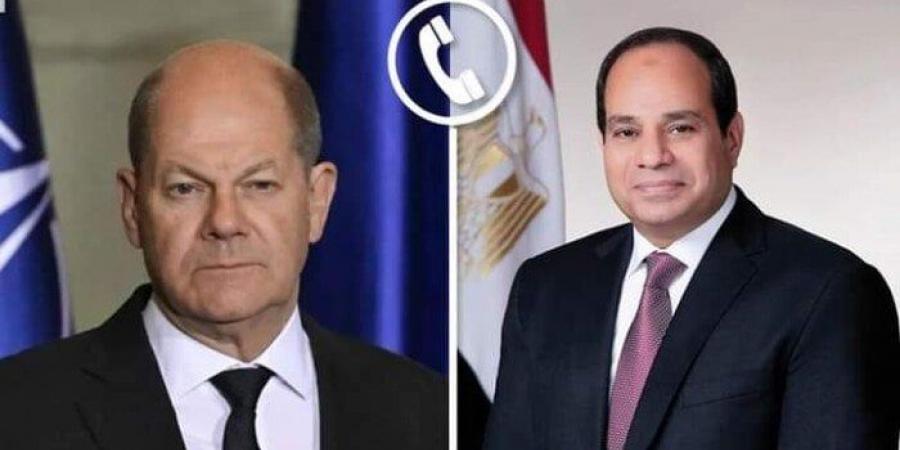 الرئيس السيسي والمستشار الألماني يؤكدان تعزيز التنسيق والتشاور المستمر إزاء القضايا الإقليمية والدولية - أخبار كلمتك