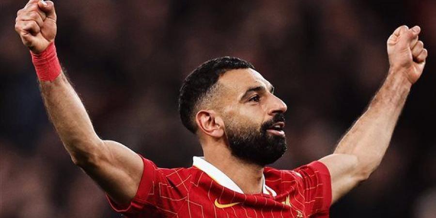 بصورة مثيرة، محمد صلاح يحتفل برباعية باير ليفركوزن في دوري أبطال أوروبا - أخبار كلمتك