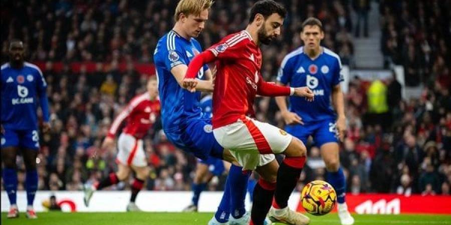 الدوري الإنجليزي، مانشستر يونايتد يتقدم على ليستر سيتي 2-0 بالشوط الأول (صور) - أخبار كلمتك