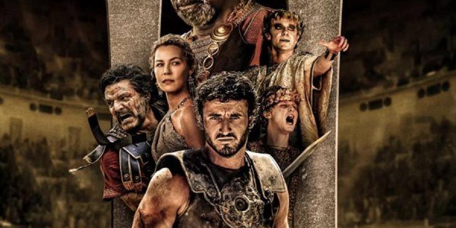 87 مليون دولار إيرادات افتتاحية لفيلم Gladiator II - أخبار كلمتك