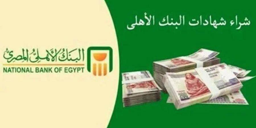 طريقة حساب العائد علي مبلغ 200 ألف جنيه من شهادات ادخار البنك الأهلى - أخبار كلمتك