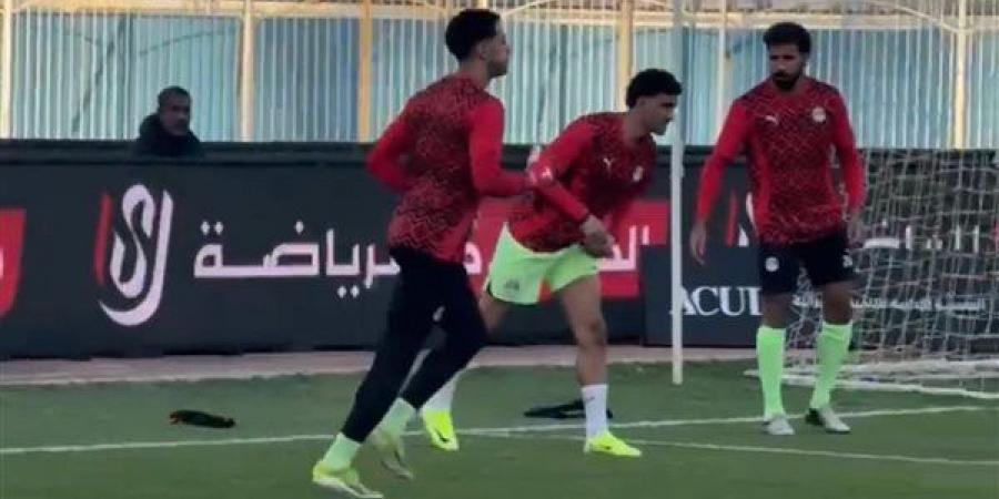 منتخب مصر يرد على رفض عواد والمهدي إجراء الإحماء مع شوبير (فيديو) - أخبار كلمتك