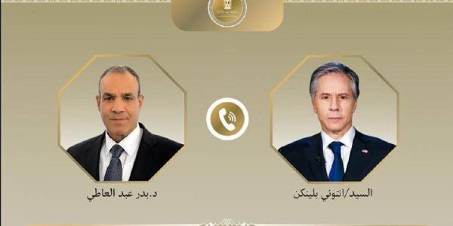 عبد العاطي يؤكد في اتصال مع بلينكن ضرورة توقف إسرائيل عن سياساتها العدوانية تجاه الشعب الفلسطيني - أخبار كلمتك