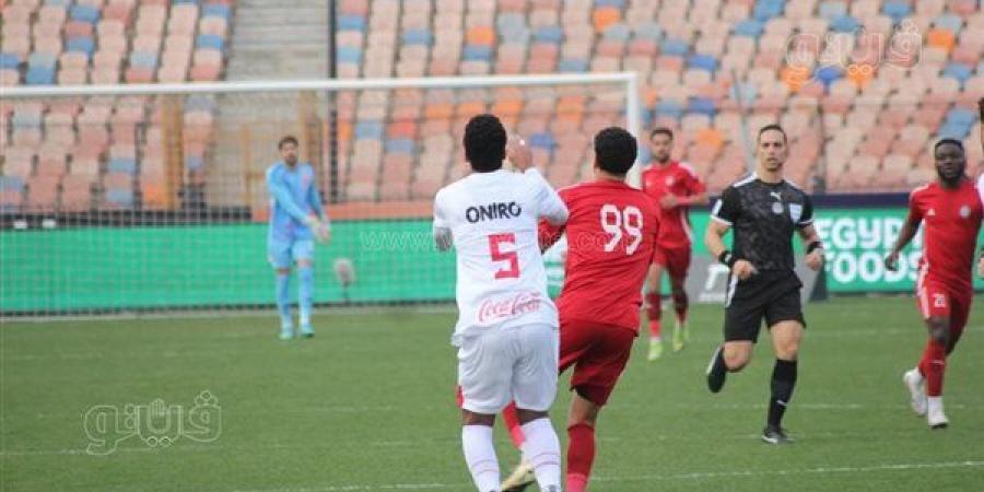 محمود ممدوح يسجل هدف حرس الحدود الثاني في مرمى الزمالك - أخبار كلمتك