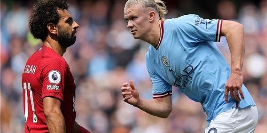 هالاند يطارد محمد صلاح، ترتيب هدافي الدوري الإنجليزي قبل مباريات اليوم - أخبار كلمتك