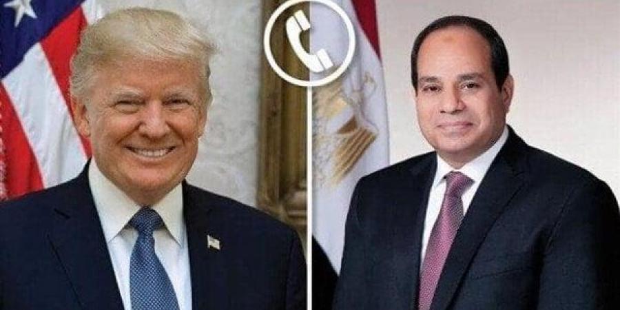 السيسي يؤكد استمرار العمل والتعاون مع ترامب لتعزيز العلاقات الاستراتيجية بين البلدين - أخبار كلمتك